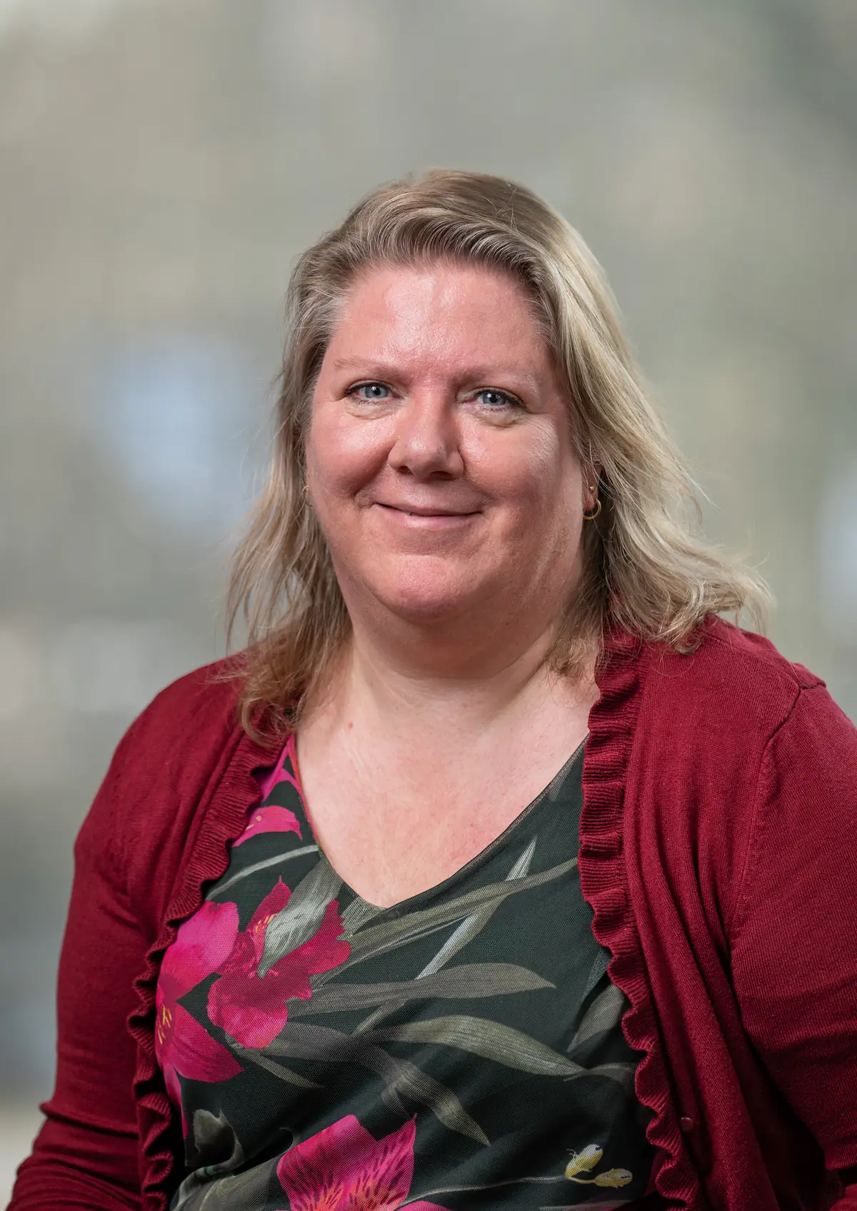 Portret van Janine, medewerker bij Twentecs