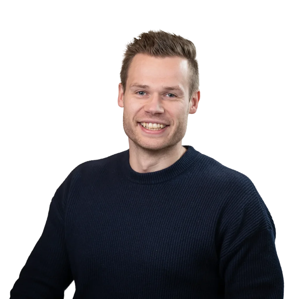 Portret van Jarno, medewerker bij Twentecs