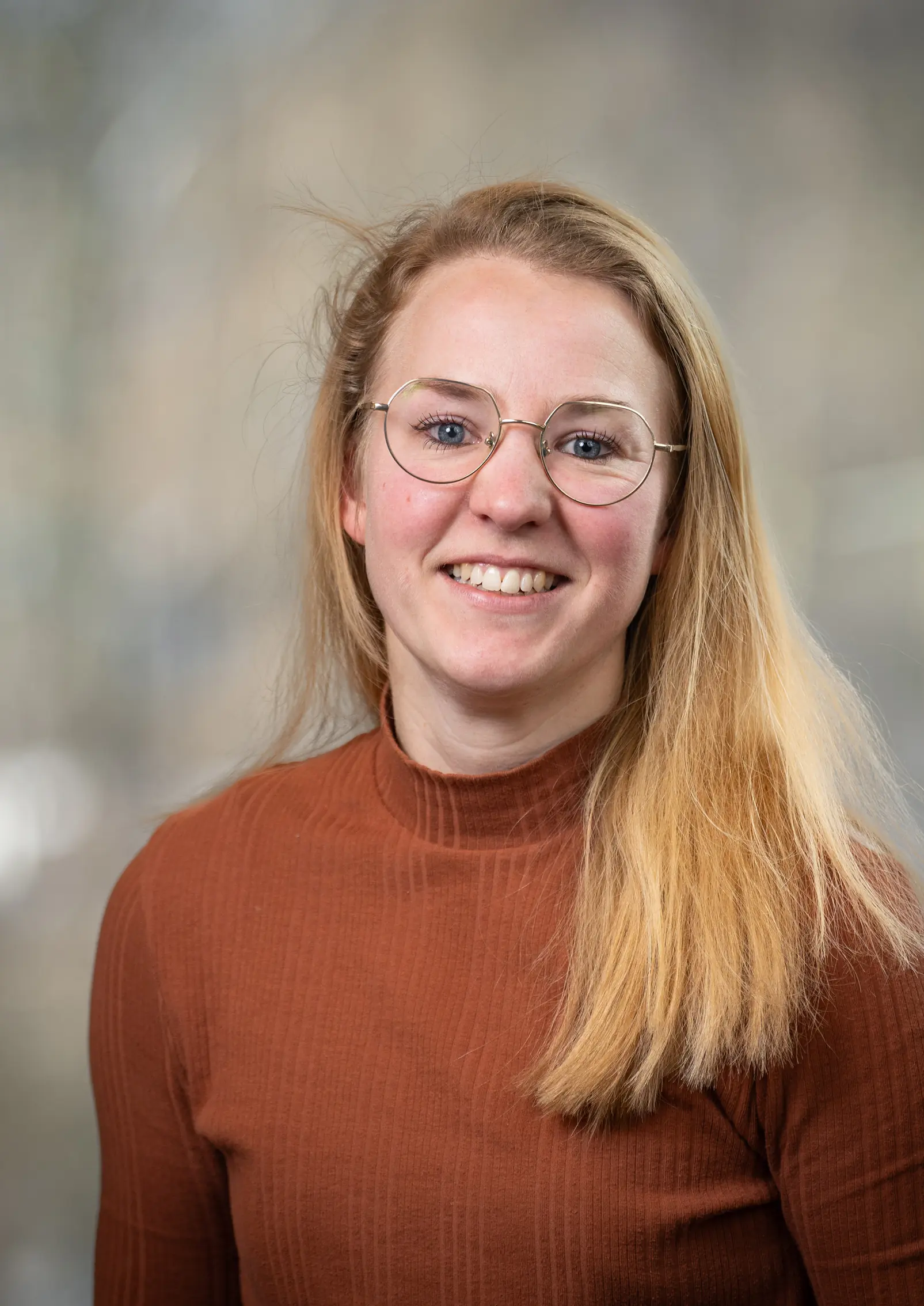 Portret van Jeltje, medewerker bij Twentecs